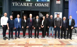 Denizli Ticaret Odası Başkanı, Litvanya Büyükelçisi’nden vize sorununun çözülmesi için destek istedi