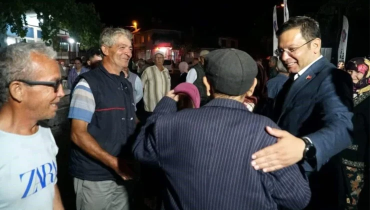 Sındırgı Belediye Başkanı Serkan Sak Gölcük Mahallesi’nde Halk Buluşması Düzenledi