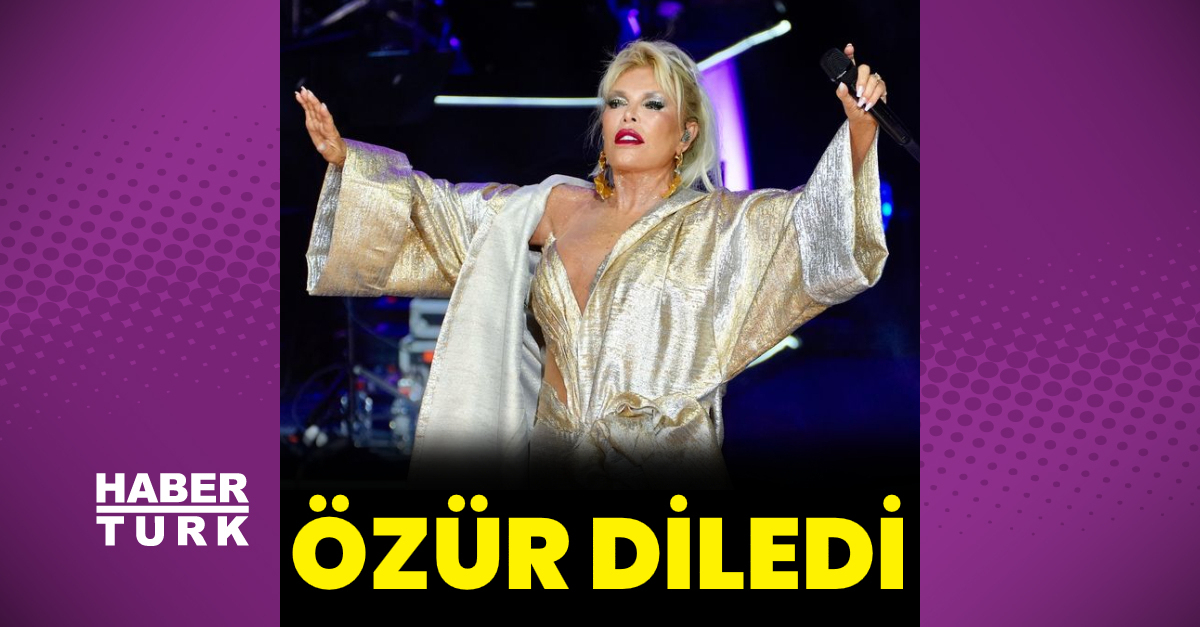 Ajda Pekkan özür diledi