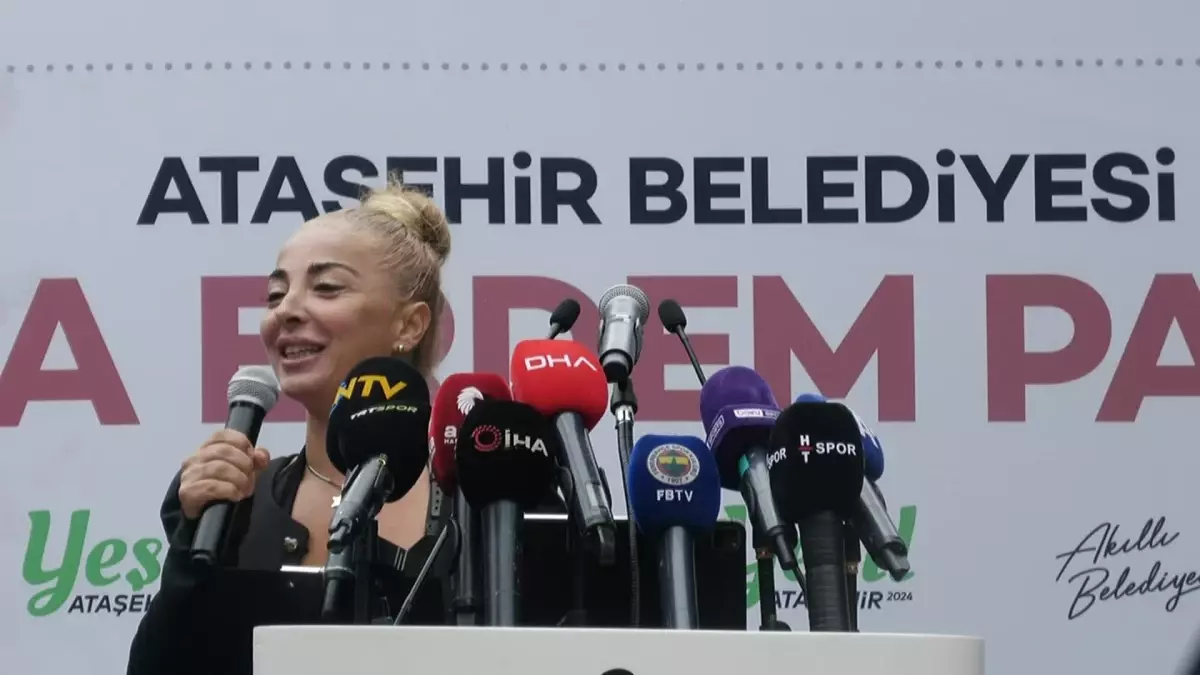 Eda Erdem’e Ataşehir’de Park Açıldı