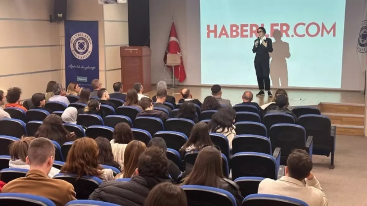 Haberler.com CEO’su Sümeyra Teymur, İstanbul Aydın Üniversitesi’nde Öğrencilerle Buluştu!