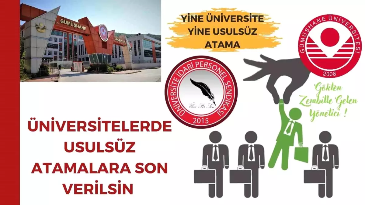 Gümüşhane Üniversitesi’nde Liyakatsiz Atama İddiası