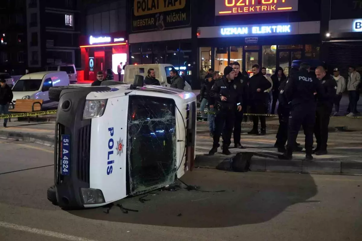 Niğde’de Polis Aracıyla Kaza: 6 Yaralı